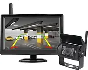 Rear View Camera 5" Wireless Car Monitor Reverse Backup Camera Kit for Bus Truck Caravan 12-24V Reversing Camera