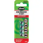 Slime Valve Caps - Slotted Head, 4 Piece
