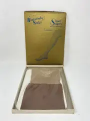 NOS VTG Hosiery Heavenly Soles Super Support Sedgfield Stocking Size A 8 1/2 - 9