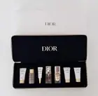 Dior Prestige 7-Piece Mini Set with Gold "CD" Logo Case - Brand New In Box