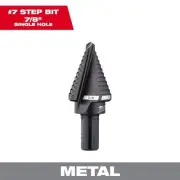 7/8 in. #7 Black Oxide Step Drill Bit (1-Step)