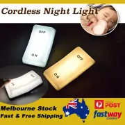 On-Off Touch Switch Lamp LED Night Light Gravity Sensor USB Rechargeable Bedside