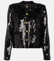 [Nili Lotan] Nili Lotan Katherine sequined jacket AU 4 black