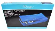 Hagerty Zippered Flatware Storage Drawer Liner