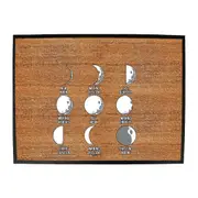 Moon Phases Thats No Moon - Funny Novelty Doormat Man Cave Floor mat