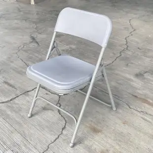 【藍色的熊】802塑鋼折疊椅 2張(折合椅 會議椅 餐椅 電腦椅 辦公椅 工作椅 書桌椅 折疊椅 塑膠椅 收納椅)