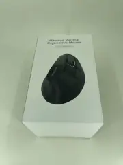 Sealed in Box - New wireless vertical ergonomic mouse - Black/Rose Gold