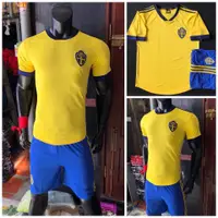 在飛比找蝦皮購物優惠-黃色瑞典足球服 2019