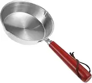 DONFAMDS Mini Frying Pan for Eggs Stainless Steel Omelet Skillet Non Stick and for Breakfast Cooking and Induction Use Lightweight and Portable Kitchen Essential