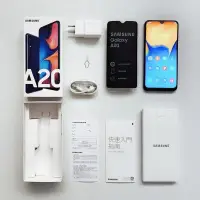 在飛比找蝦皮購物優惠-藍色鏡面 SAMSUNG 三星 Galaxy A20 6.4