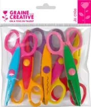 Lot Of 6 Scissors Pinking Small Models