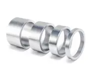 1" 25.4mm Headset Spacers kit 2 5 8 10mm Bike Stem Bicycles Road MTB BMX silver