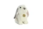 Aurora Realistic Miyoni Lop Eared Rabbit Stuffed Animal - Lifelike Detail - Cherished Companionship - Grey 11 Inches