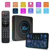 Amlogic S905X4 X96-X4 8K UHD 4GB/32GB Android 11.0 Dual WiFi TV Streaming Box