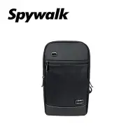 在飛比找Yahoo!奇摩拍賣優惠-SPYWALK 多夾層 直筒包 胸包 側背包 9739