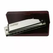 EASTTOP Diatonic Harmonica Key of C Blues Harp 10hole Professional Birthday Gift