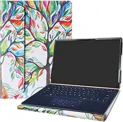 Protective Case for 14" ASUS ZenBook 14 UX433FN UX433FA-DH74/ZenBook 14 UX434FL UX434FL-DB77/ZenBook 14 UX435EG UX435EG-XH74 & Lenovo ideapad S940-14IWL(Not fit ZenBook UX430UA UX431FA),Love Tree