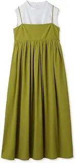 Mila Owen(ミラオーウェン) Mira Owen 09WFO232127 Women's Tank Layered Volume Cami Dress