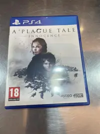 在飛比找露天拍賣優惠-PS4☆二手品☆瘟疫傳說 A PLAUGE 中文版