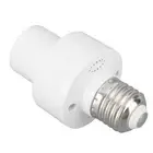 HG 2PCS Smart Light Bulb Socket Wireless Control Lamp Holder Voice Control With