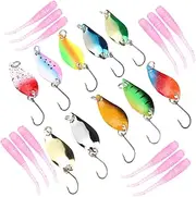 1 Set Sequin Posses Pike Fishing Lures Kit Lure Bait Puck Fish Bait Fishing Accessories Gear 304 Stainless Steel