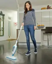 New BLACK & DECKER 1300W Basic GERM KILLING Steam Mop Hard Floor 380ml (4M Cord)