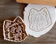 Pomeranian Pom Spitz Pomerania Dog Doggo Doggy Pet Animals Animal Cookie Cutter