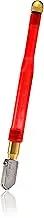 TOYO TC1S Comfort Grip Supercutter Glass Cutter | Made to Cut Glass 3/32” and ¼” Thick Supercutter | Red - Straight Head | Contoured Acrylic Handle | Precision Honed | Made in Japan