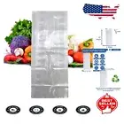 Clear LDPE Vented Produce Bags - 1000 Packs, Perfect for Home & Market Use