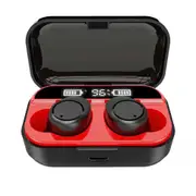 X5 Tws Bluetooth 5.0 Wireless Stereo Sport Earphone Digital Display Large Capacity Headphones With Charging Case