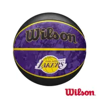 在飛比找momo購物網優惠-【WILSON】籃球 NBA隊徽系列 TIEDYE 湖人 橡