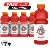 Gatorade Thirst Quencher Zero Sugar Sports Drink, Fruit Punch, 20Oz Bottles, 8 P