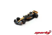 1:64 SPARK Mclaren F1 Mcl60 Team Mclaren #4 Season 2023 Lando Norris Y291 Model