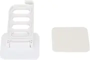 Alvinlite Clothes Drying Rack, Foldable Laundry Drying Rack for Clothes Hanger, Wall Mounted Clothes Dryer Rack, Fabric Drying Rack Laundry Rack Adhesive No Drilling (Beige)