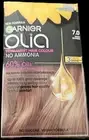 Garnier Olia 7.0 Dark Blonde Permanent Hair Colour No Ammonia 60% Oils *Worn Box