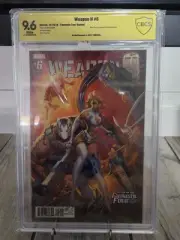 Marvel WEAPON H #6 Signed J. SCOTT CAMPBELL CBCS 9.6