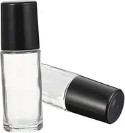 MOTHNUR Pack Ml Travel Size Refillable Roll Bottle Glass Essential Oil Perfume Roller for Hair Care Body Creams
