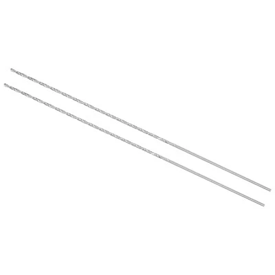 Extra Long Twist Drill Bits 1.5x160mm High Speed Steel Twist Drill Bit 2-Pieces
