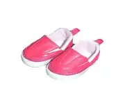 Hot Pink Slip on Shoes Fits 18 inch American Girl Dolls