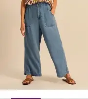 Wide Leg Soft Jean 2Xl Suzanne Grae