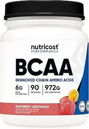 Nutricost Bcaa Powder 90 Serv Raspberry Lemonade