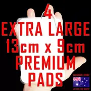Dr Ho's compatible TENS ELECTRODE PADS - 13cm x 9cm x 4 EXTRA LARGE PADS ⭐⭐⭐⭐⭐
