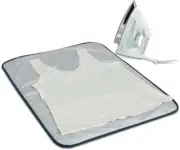 Household Essentials 129 Portable Ironing Blanket Mat-Heat Gray