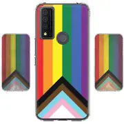 For TCL 30XE 5g 40XE 30V 20XE 20A ShockProof TPU Phone Case+Tempered Glass-PRD
