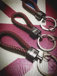 在飛比找蝦皮購物優惠-外銷韓國 MINI 皮編織鑰匙圈 適用 全系列