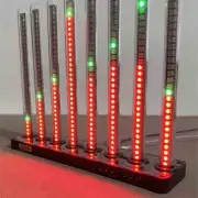 8W30 Spectrum Display Light RGB LED Pseudo Glow Tube Music Rhythm Light