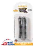 BACHMANN 44855 17.50" RADIUS CURVED TRACK (N SCALE) (6 pcs)