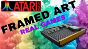 Atari 2600 Framed Video Games Variations Original Working Games