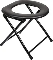 Portable Camping Toilet Chair - Yoni Steam Seat – Folding Bedside Commode - Lightweight Foldable Outdoor Porta Potty for Adults