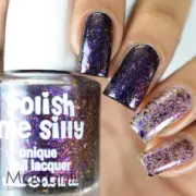 Polish Me Silly - Sparks - Purple Blue Pink Copper Flakie Shift Nail Polish 15ml